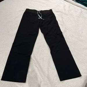 Figs Livingston Scrub Pant Black Small